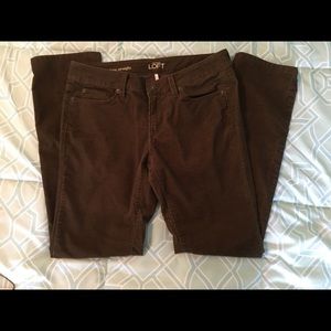 Loft Straight Leg Cords